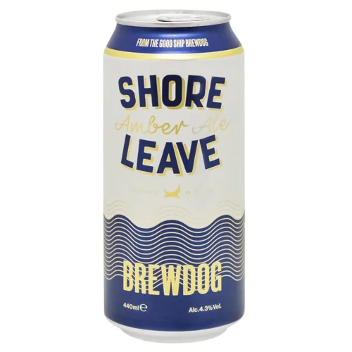 Пиво BrewDog Shore Leave світле нефільтроване 4,3% 0,44л