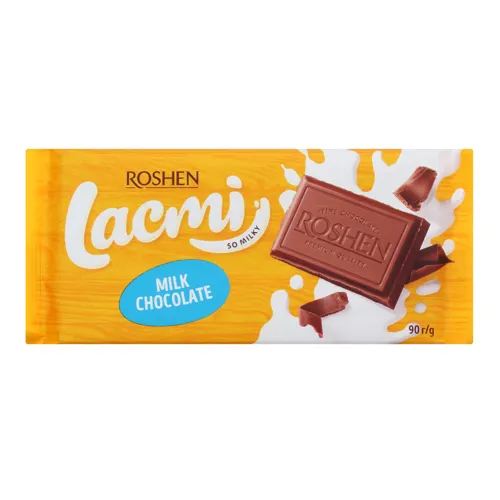Шоколад молочний «Lacmi» Roshen, 90г