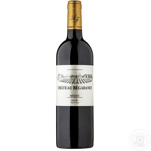 Вино Begadanet Medoc Chatea червоне сухе 13% 0.75л