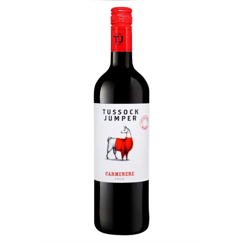 Вино Tussock Jumper Carmenere червоне сухе 13,5% 0,75л