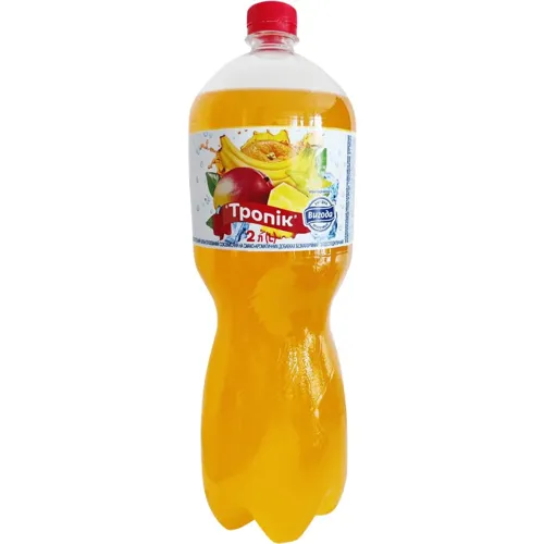 Напій безалкогольний Вигода Тропік сильногазований соковмісний безкалорійний 2л