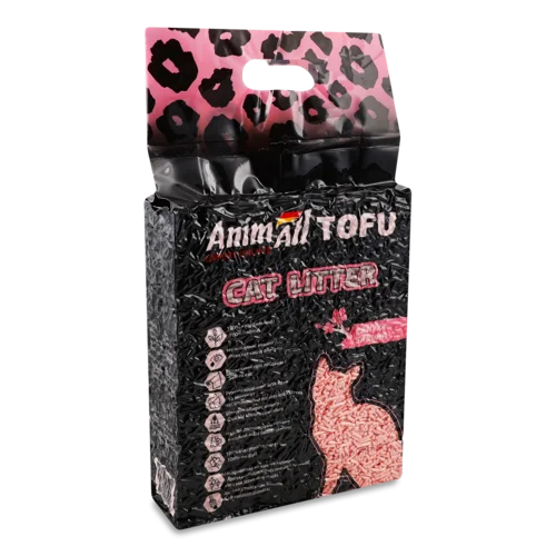 Наповнювач Для Котячого Туалету Сакура Тофу AnimAll, Вищого Ґатунку, 6л