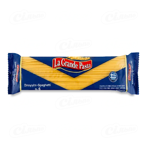 Вироби макаронні La Grande Pasta «Спагеті», 500г