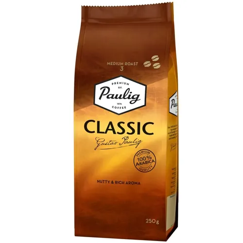 Кава Paulig Classic в зернах 250г