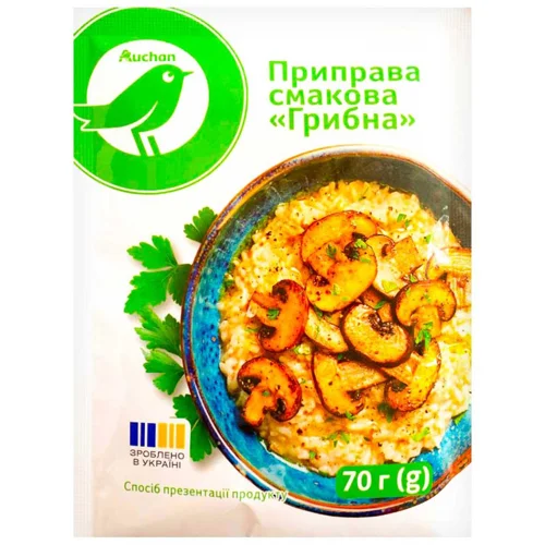 "АШАН GB/ПРИПРАВА СМ. ""ГРИБНА"" 70Г"