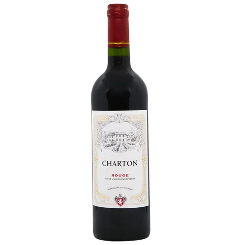 Вино Charton Rouge червоне сухе 10,5% 0,75л