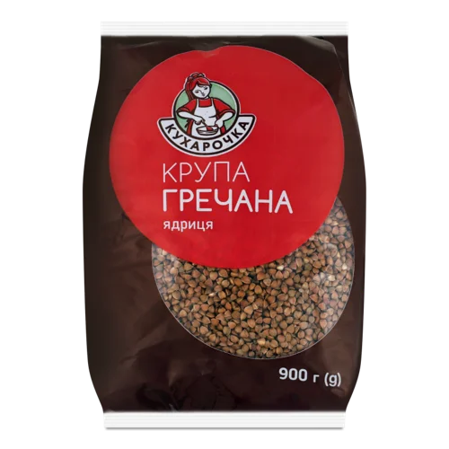 Гречана Крупа, Вищого Ґатунку, Картонна Упаковка, 900 Г