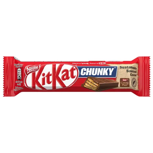 Батончик NESTLE KITKAT Chunky в молочному шоколаді 40г