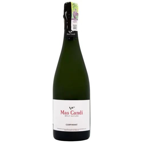Вино ігристе Mas Candi Brut Nature брют-натюр біле 0,75л