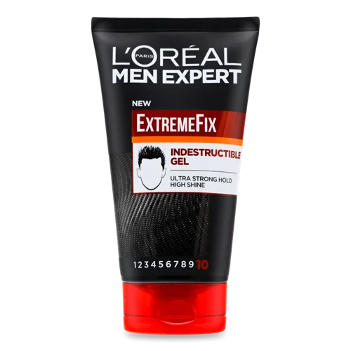 Гель для Укладання Волосся Сильної Фіксації Extreme Fix Men Expert, 150мл