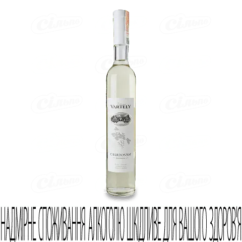 Вино Chateau Vartely «Шардоне» біле напівсолодке, 0,5л
