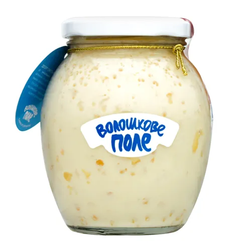 Десерт 8% сметана Молозиво ваніль Волошкове поле с/б 350г