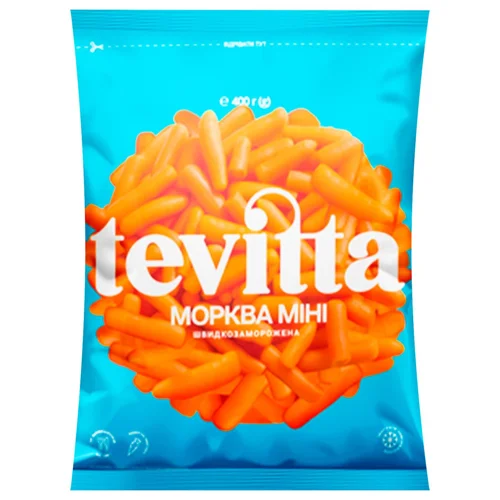 Морква Tevitta міні 400г