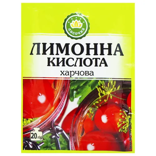 Лимонна кислота Ласочка 20г