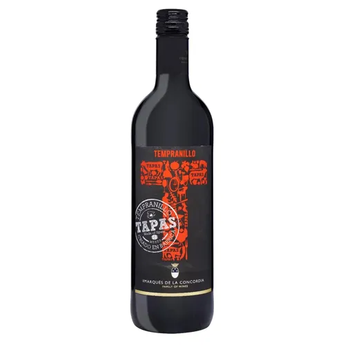 Вино Marques de la Concordia Tapas Tempranillo червоне сухе 13% 0,75л