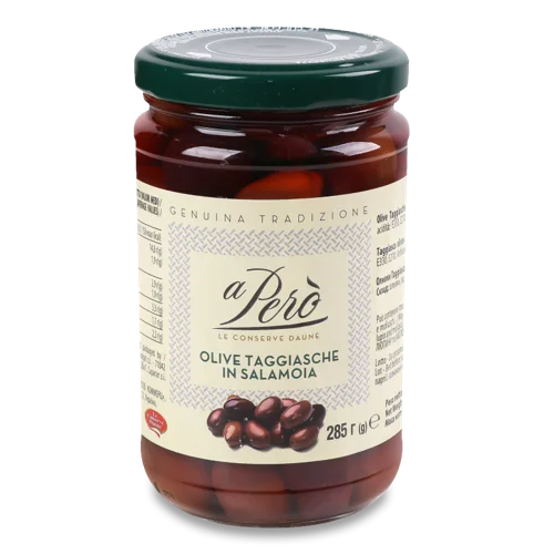 Оливки Вищого Ґатунку Таджаска У Розсолі, 300г