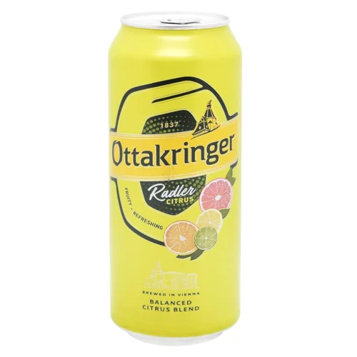 Пиво спеціальне Ottakringer Radler Citrus 2% 0,5л з/б