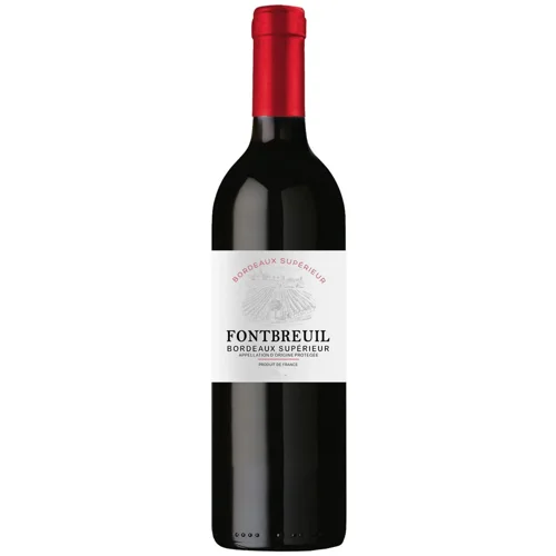 Вино Fontbreuil Bordeaux Superieur червоне сухе 14% 0,75л