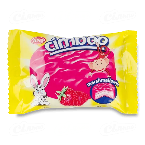 Печиво Ani Cimboo з маршмеллоу у полун глазурі В*, 35г