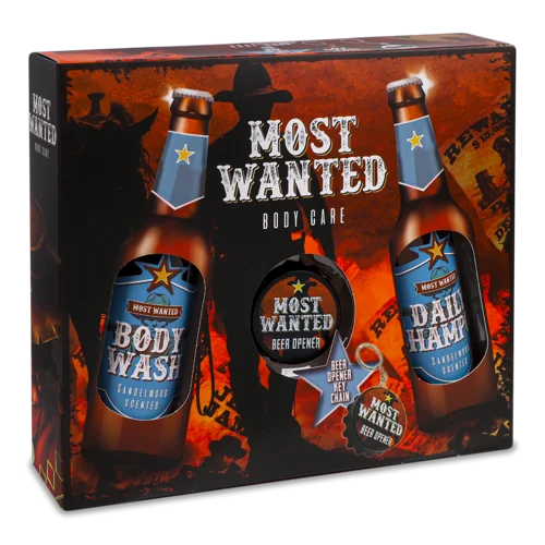 Подарунковий Набір Гель для Душу, Шампунь, Брелок, Most Wanted Ningbo Yinghua Tanyu, 1шт