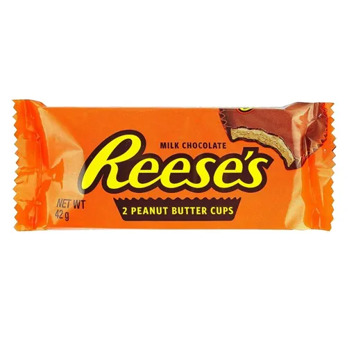 Цукерки Reese's з арахісовою пастою шоколадні 2 шт., 42г