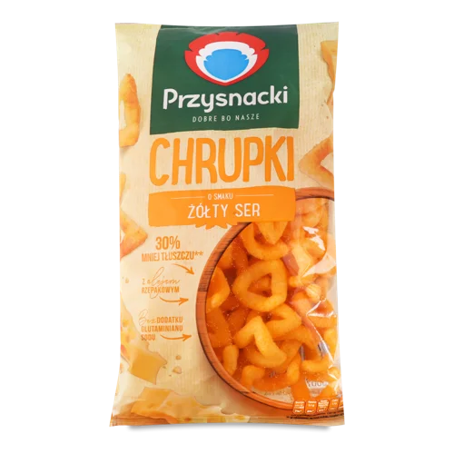 Снеки Кукурудзяні Зі Смаком Сиру, В/ґ, 130г