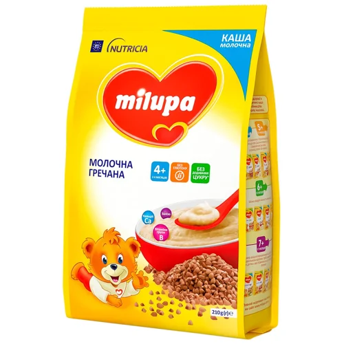 Каша молочна Milupa гречана 210г