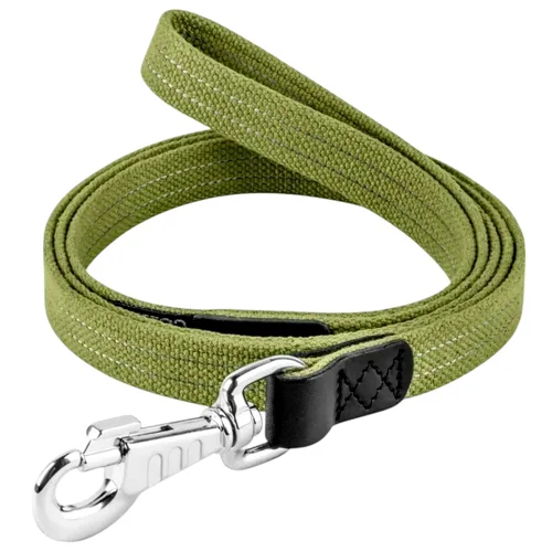 Повідець Collar брезентовий 1,5м / 20мм зелений