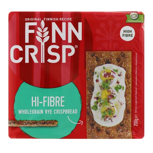 Хлібці з висівками Hi-fibre Finn Crisp м/у 200г