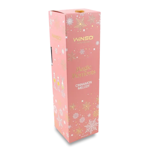 Аромадифузор Magic Moments Cinnamon Melody з паличками, 100мл Winso, натуральний