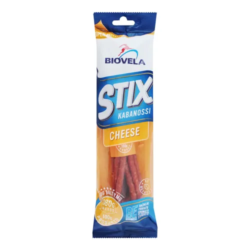 Ковбаски з сиром Кабаноссі Biovela г/к м/у 100г