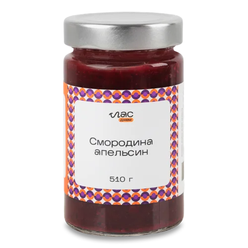 Джем Смородина-Апельсин, с/б 510г