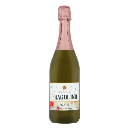 Вино ігристе Sizarini Fragolino Bianco біле солодке 7,5% 0,75л