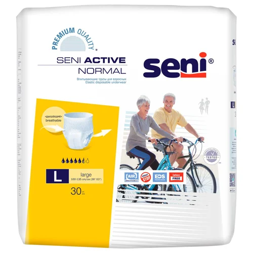 Труси вбираючі для дорослих Seni Active Normal L 30шт