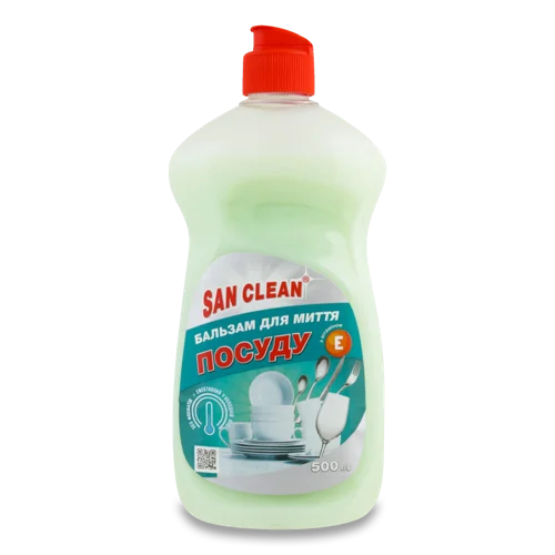 Бальзам для Миття Посуду San Clean В/ґ 500г