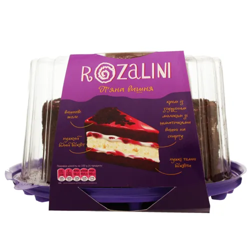 Торт Пьяная вишня Rozalini 780г