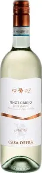 Вино Casa Defra Pinot Grigio Delle Venezie IGT біле напівсухе 12% 0,75л