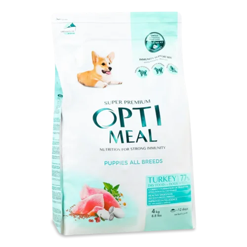 Корм для цуценят Optimeal індичка сухий