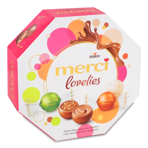 Цукерки Classic Lovelies, вищого ґатунку, к/у 185г