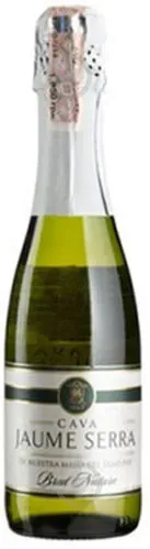 Вино ігристе біле брют натур Cava Jaume Serra Brut Nature, J.Garcia Carrion 0.375л