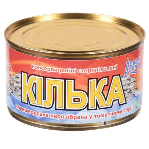 Кілька Нова хвиля Чорноморська №5 в томатному соусі 240г