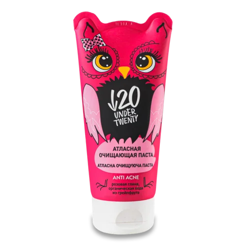 Паста Очищуюча Для Обличчя Атласна Anti Acne Under Twenty, 150мл