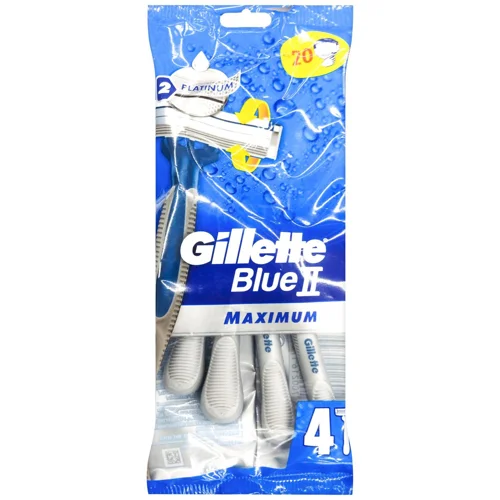 Бритви Gillette Blue II Maximum одноразові 4шт