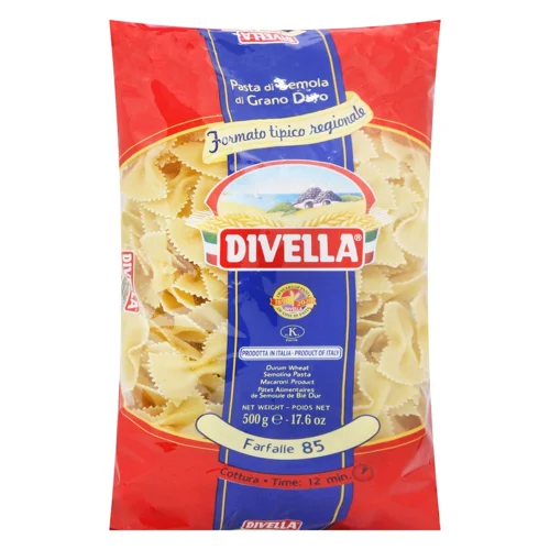 Макаронні вироби Divella Farfalle 85 500г