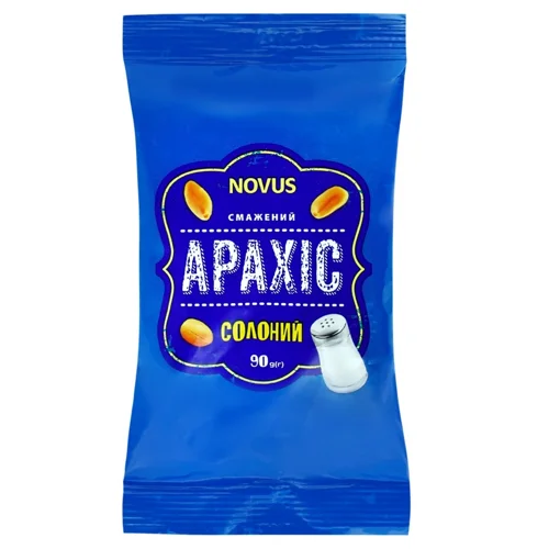Арахіс Novus смажений солоний 90г