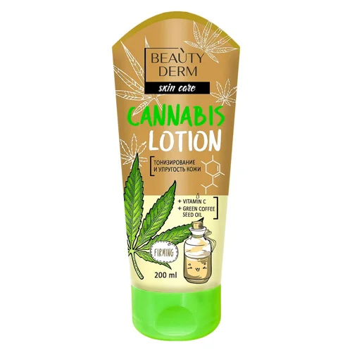 Лосьйон для тіла Beautyderm Cannabis Тонізуючий 200мл