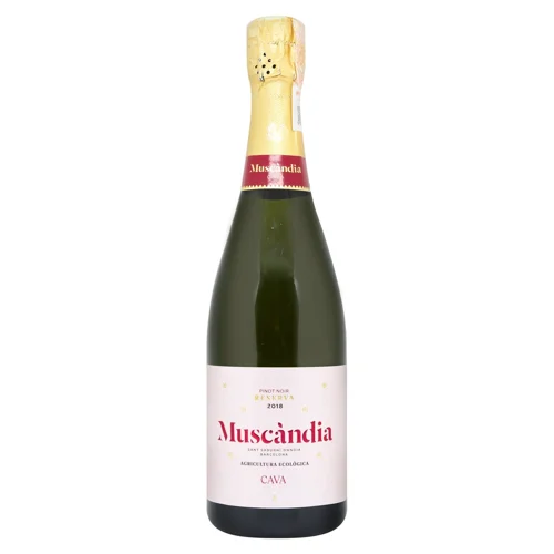 Вино ігристе Muscandia Reserva Extra Brut Rose Eco рожеве брют 11.5% 0,75л