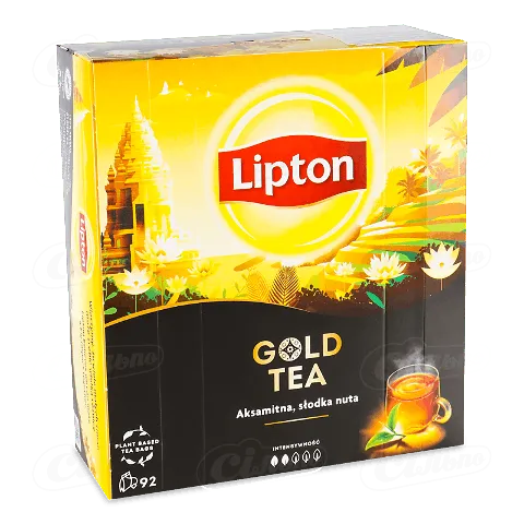Чай чорний Lipton Gold Tea, 92*1,5г