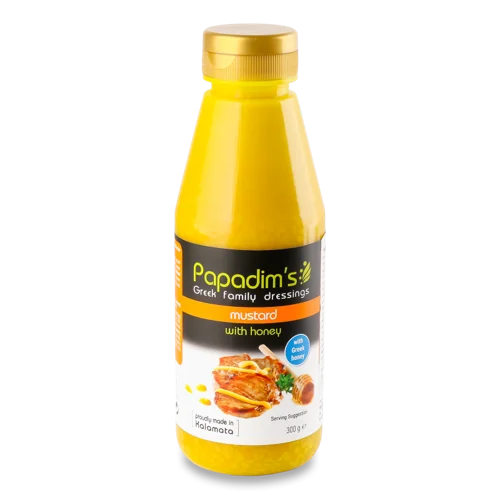 Гірчиця Papadim’s З Медом, в/ґ, 200г