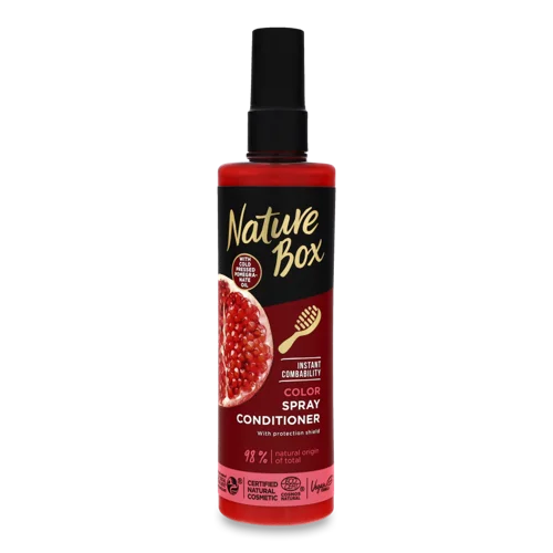 Кондиціонер для Волосся Натуральне Масло Граната, Pomegranate Oil, Color Nature Box, спрей, 200мл